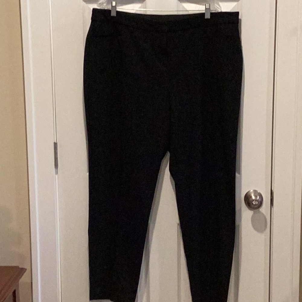 Alfani Black Straight Leg Pants